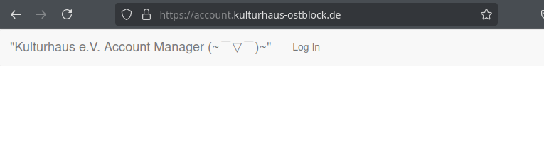Ansicht von account.kulturhaus-ostblock.de